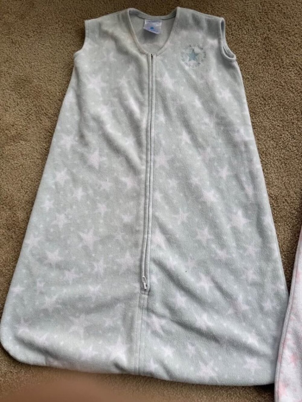 Halo 1.0 tog microfleece sleep sac size medium 6-12 months